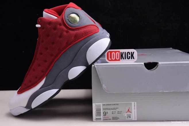 Cheap MAX Red Retro 414571-600 Air Flint Jordan Grey Gym 13 0702